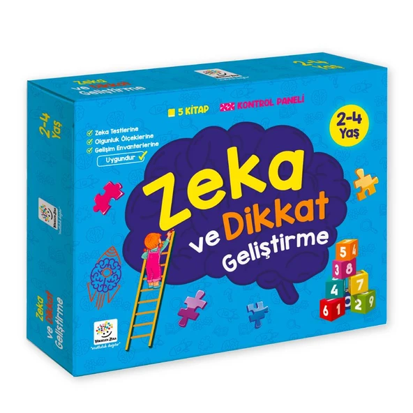 2-4 Yaş Zeka ve Dikkat Geliştirme Seti ürün görseli 1
