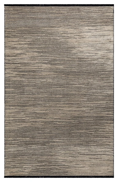 KİLİMİSTA MİLANO ML108 Bej Leke Tutmaz Antialerjik Yıkanılabilir Dokuma Dekoratif Halı Kilim ürün görseli 1