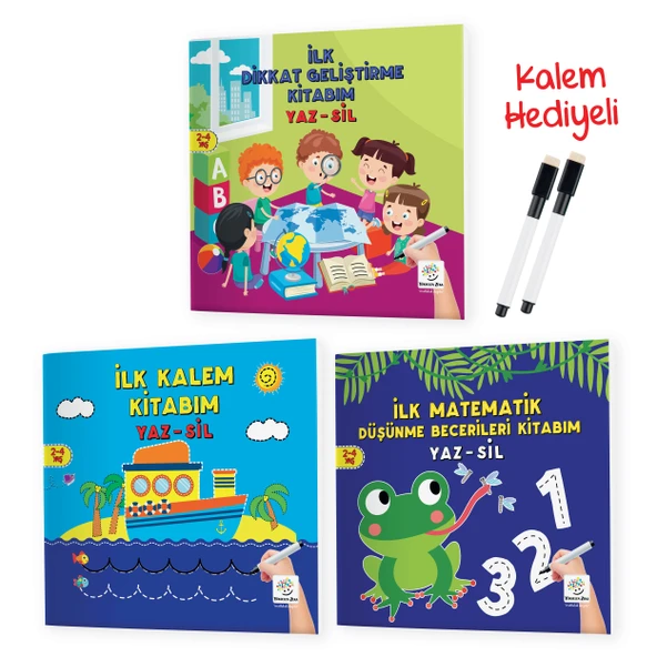 2-4 Yaş Mucit Karınca YAZ-SİL Kitaplar 1. Seri ürün görseli 1