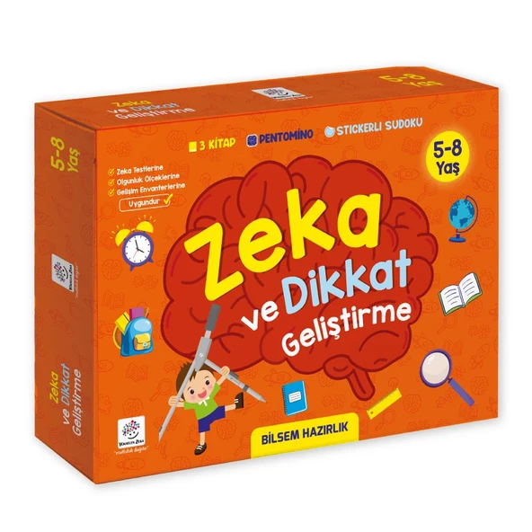 5-8 Yaş Zeka ve Dikkat Geliştirme Seti ürün görseli 1