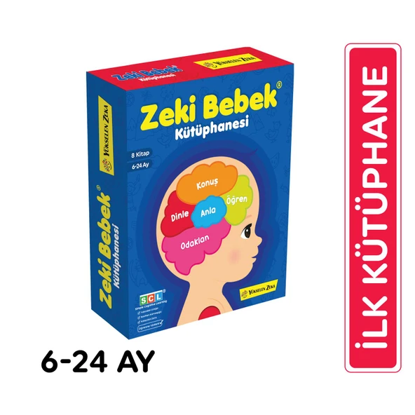 6-24 Ay Zeki Bebek Kütüphanesi 8’li Set ürün görseli 1