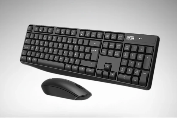 Kablosuz Wi-Fi Q Klavye Mouse Set - Resim 2