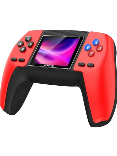 P5     Kırmızı  520 Oyunlu Mini Atari Gamebox Oyun Konsolu Atari Nintendo Gaming Kablosuz Game ürün görseli 1