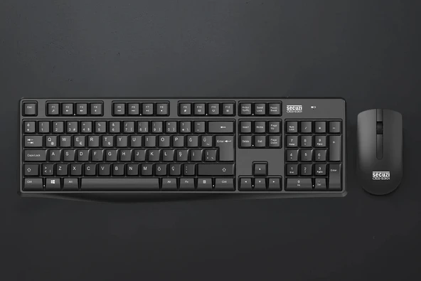 Kablosuz Wi-Fi Q Klavye Mouse Set - Resim 3
