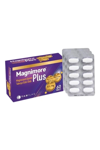Magnimore Plus 60 Tablet ürün görseli 1