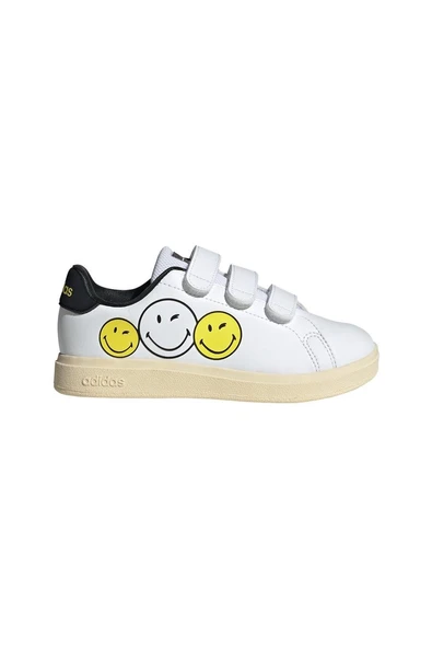 adidas Unisex Çocuk  Beyaz  Yürüyüş Ayakkabısı ADVANTAGE SMILEY CF C IH6251 ürün görseli 1