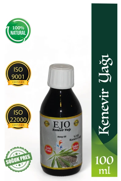 EJO SOĞUK SIKIM KENEVİR YAĞI / %100 SAF VE DOĞAL KENEVİR YAĞI ürün görseli 1