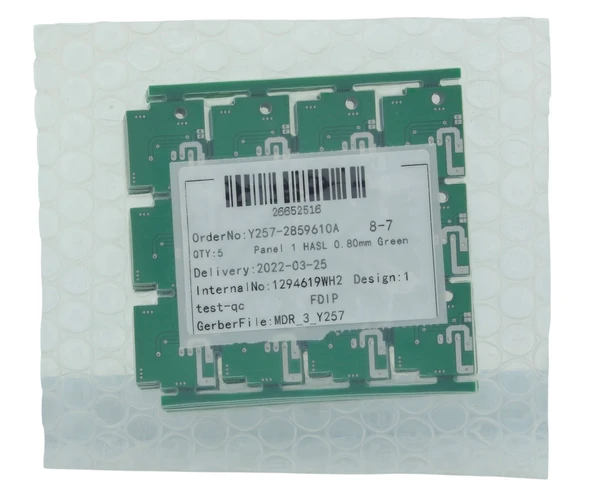 Panel 1 HASL 0.80mm Yeşil 8-7 Internal No:1294619WH2 Desing:1 ürün görseli 1