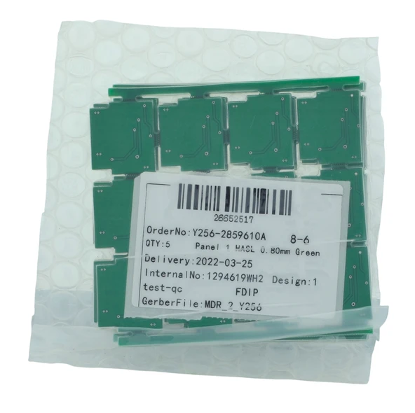 Panel 1 HASL 0.80mm Yeşil 8-6 Internal No:1294619WH2 Desing:1 ürün görseli 1
