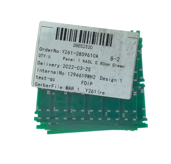 Panel 1 HASL 0.80mm Yeşil 8-2 Internal No:1294619WH2 Desing:1 ürün görseli 1