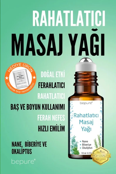 Rahatlatıcı, Baş Ağrı Yağı, Stres Kaygı Yatıştırıcı Yağ 10ml ürün görseli 1