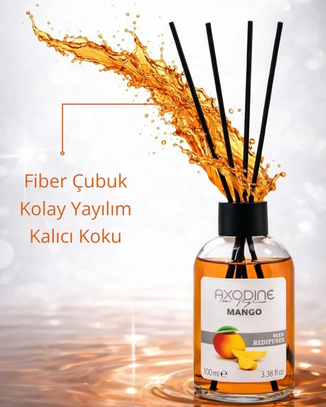 Axodine Mango Bambu Çubuklu Oda Kokusu 100 ML - Resim 2