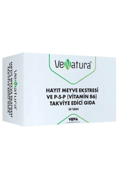 Venatura Hayıt Meyvesi Ekstresi Ve P-5-P (Vitamin B6) 60 Tablet ürün görseli 1