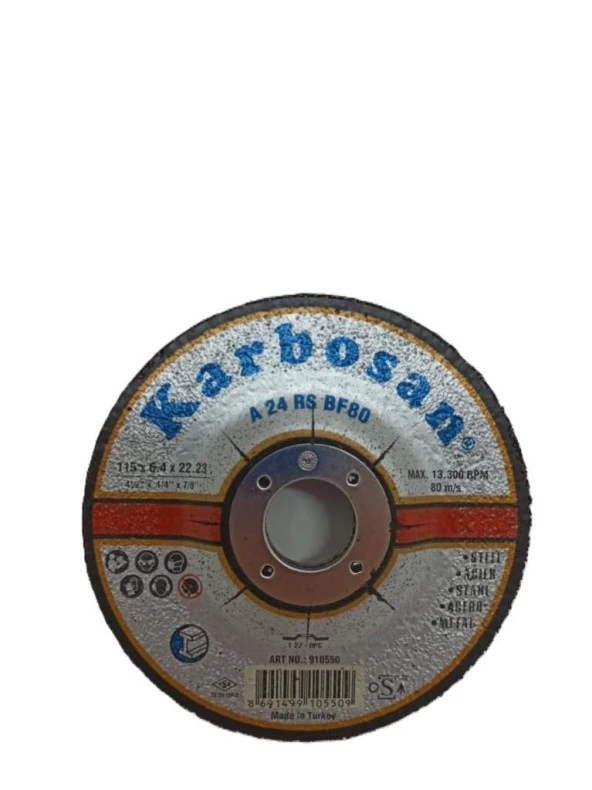 Karbosan Nk Çapak Alma 115X6.4X22 910550 ürün görseli 1