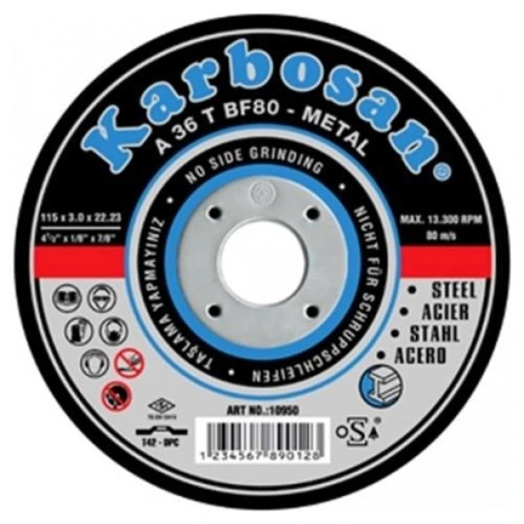 Karbosan Nk Metal Kesici 115X3.0X22 910910 ürün görseli 1