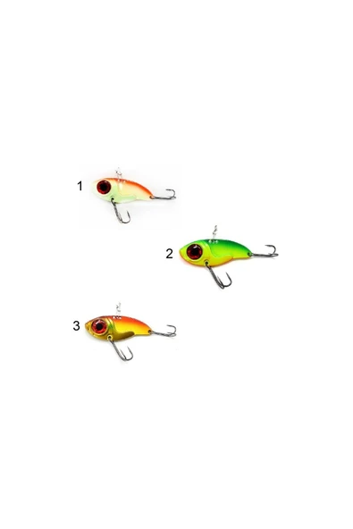 Captain 3610 Poppy 3D Metal Vibrasyon 17gr Jig Suni Yem ürün görseli 1
