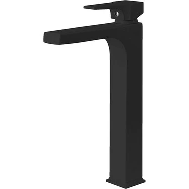 Newarc Aqua Çanak Tipi Yüksek Lavabo Bataryası Mat Siyah 941001B ürün görseli 1