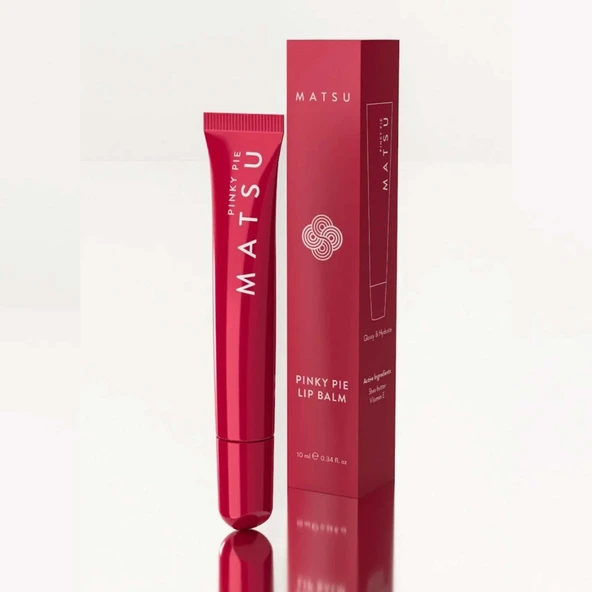 Matsu 2in1 Pinky Pie Parlatıcı Lip Balm 15 ml, Parlaklık & Nem, Shea Butter & Vitamin E ürün görseli 1