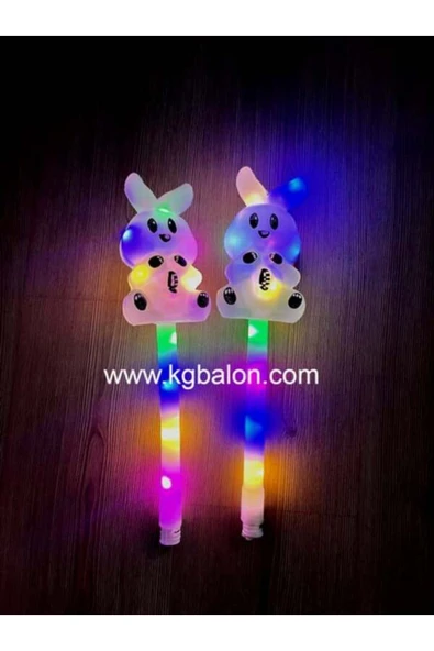 LED IŞIKLI TAVŞAN PİLLİ OYUNCAK ürün görseli 1