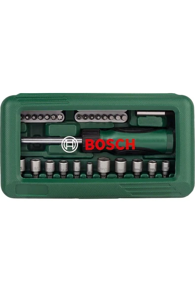 Bosch 2607019504 46 Parça Cırcırlı Tornavida Seti - Resim 2