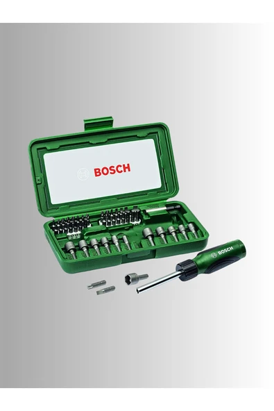 Bosch 2607019504 46 Parça Cırcırlı Tornavida Seti ürün görseli 1