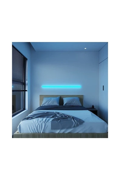 Pinkblue Light Uzaktan Kumandalı Aplik Gece Lambası Rgb 256 Renk Lambader Yuksek Işık Sistemi ürün görseli 1