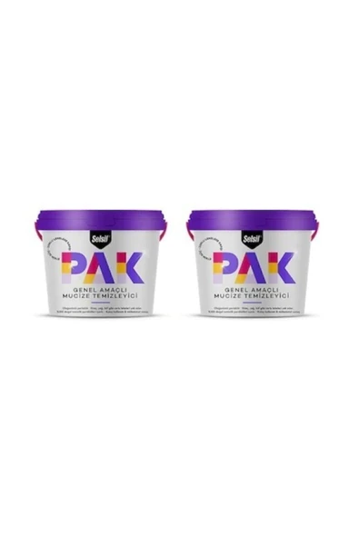 (2 Lİ PAKET) Pak Genel Amaçlı Mucize Temizleyici 500 gr ürün görseli 1