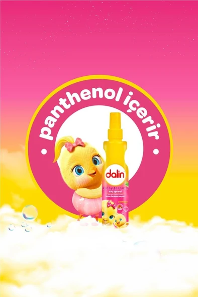 Dalin Kolay Tarama Spreyi 200 ml - Badem Özü ve Panthenol - Resim 3