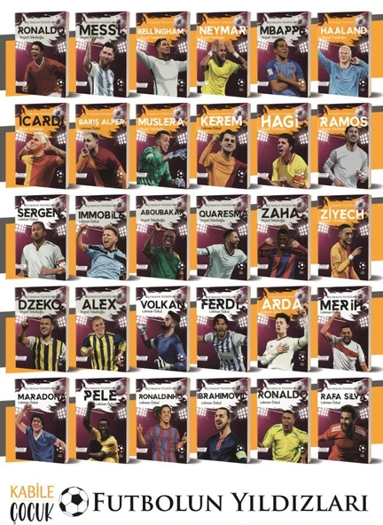 Futbolun Yıldızları 30 Kitap Set ürün görseli 1