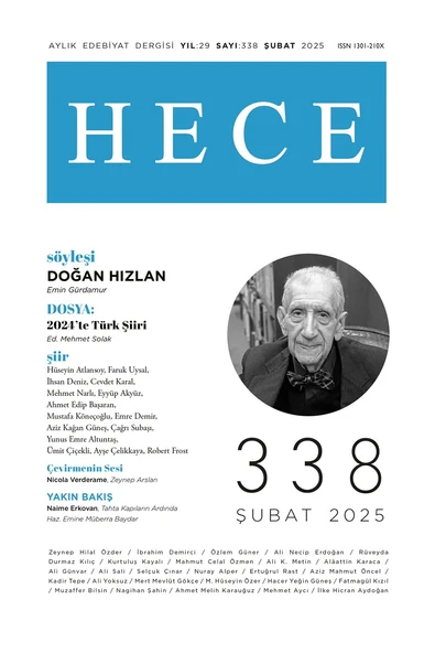 Hece Dergi 338.Sayı Şubat 2025 ürün görseli 1