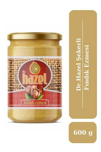 Drhazel Şekerli Fındık Ezmesi 600 g ürün görseli 1