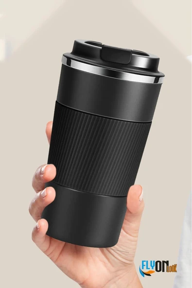 Çift Katmanlı Paslanmaz 304  Çelik Sızdırmaz Termos Bardak 500 ml Kupa Araç Kahve Çay Termos ,Mug ürün görseli 1
