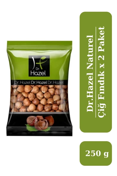 Drhazel Naturel Çiğ Fındık 250 g x 2 Paket ürün görseli 1