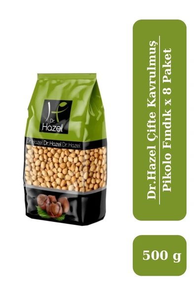 Drhazel Çifte Kavrulmuş Pikola Fındık 500 g x 8 Paket ürün görseli 1