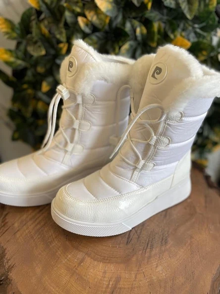 Pierre Cardin Beyaz Rugan Bağcıklı Bot 52595 ürün görseli 1