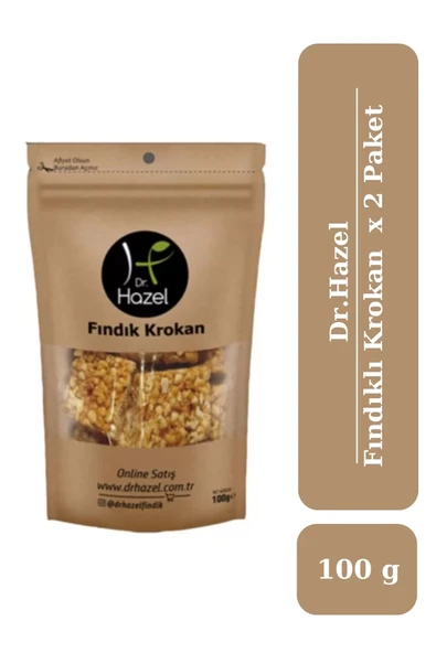 Drhazel Fındıklı Krokan 100 g x 2 Paket ürün görseli 1
