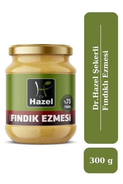 Drhazel Şekerli Fındık Ezmesi 300 g ürün görseli 1