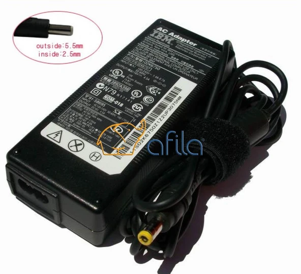 Ibm ThinkPad R Serisi, R30, R31, R32, R40, R40e Notebook Adaptör 16V 4.5A (72W) 2.5mm - 5.5mm ürün görseli 1
