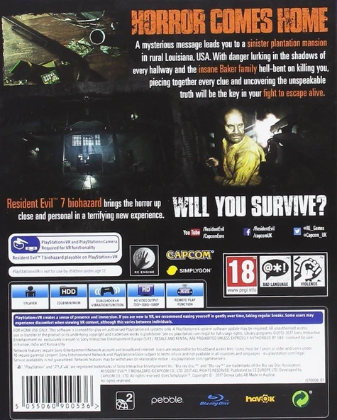 Resident Evil Biohazard Gold Edition PS4 Oyun - Resim 6