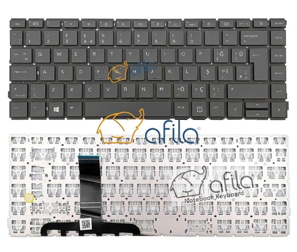 HP ProBook 440 G8 (2X7U5EA13) Notebook Klavyesi (Siyah TR) ürün görseli 1
