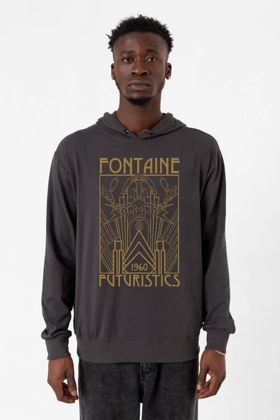 Bioshock Fontaine Futuristics Füme Erkek 2ip Kapşonlu ürün görseli 1