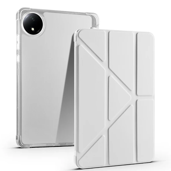 Xiaomi Redmi Pad SE 8.7 Kılıf Zore Tri Folding Kalem Bölmeli Standlı Kılıf ürün görseli 1