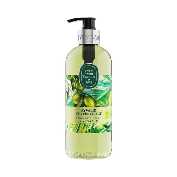 Eyüp Sabri Tuncer Ayvalık Zeytin Çiçeği Sıvı Sabun 500 ml sbn-est-0000003-1339 ürün görseli 1