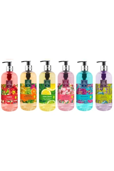 Eyüp Sabri Tuncer Karma Sıvı Sabun Seti 500 ml x 6 ürün görseli 1