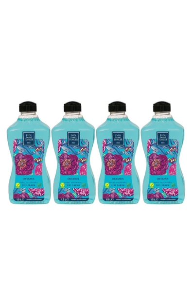 Eyüp Sabri Tuncer Doğal Zeytinyağlı Sıvı Sabun Okyanus 1500 ML Pet Şişe x 4 ürün görseli 1