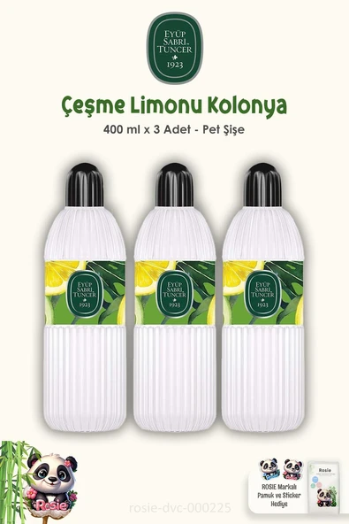 Eyüp Sabri Tuncer Çeşme Limonu Kolonyası Pet Şişe 400 ml rosie-dvc-000225-36565 ürün görseli 1