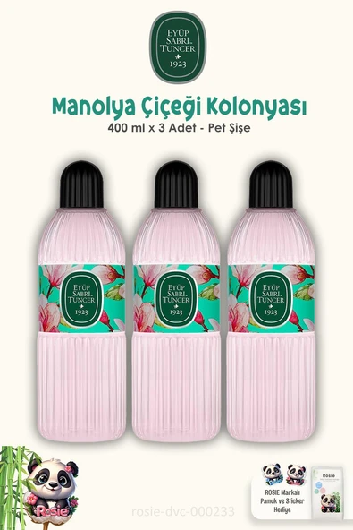 Eyüp Sabri Tuncer Manolya Çiçeği Kolonyası 400 ML rosie-dvc-000233-36582 ürün görseli 1