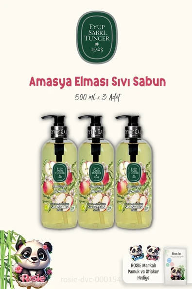 Eyüp Sabri Tuncer Amasya Elması Sıvı Sabun 500 ml rosie-dvc-000154-36436 ürün görseli 1