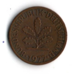 Almanya 1 Pfennig 1977-J (mp1894) ürün görseli 1