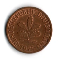 Almanya 1 Pfennig 1978-F (mp1895) ürün görseli 1